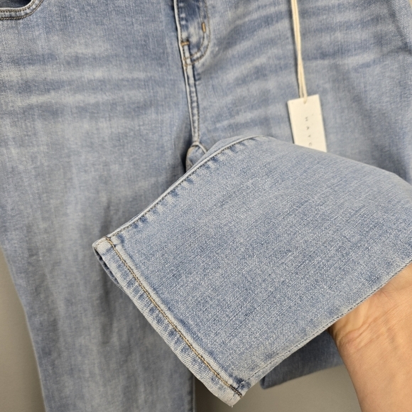 HATCH Under Belly Slim Leg Maternity Jeans Light Wash Womens Size 31 NWT E101806 - Picture 7 of 16